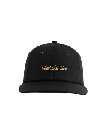 Boné 6 Panel Aimé Leon Dore Script Sport Black Preto - Boné - Aimé Leon Dore - SCRIPTSPORT