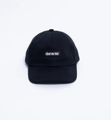 Vista lateral Boné 6 Panel Mini Dane-se Preto
