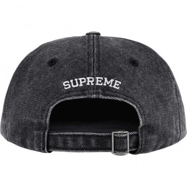 Boné 6 Panel Supreme Pigment S Logo Preto - Supreme - SUPPIGMENT1