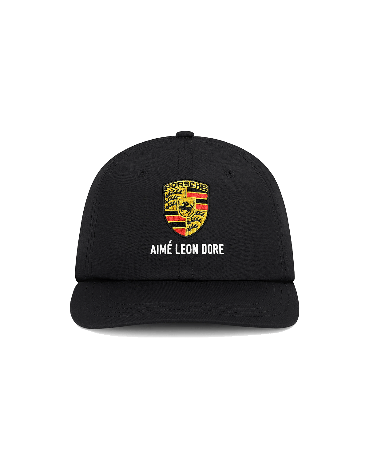 Boné Aimé Leon Dore Porsche Nylon Logo Jet Black Preto por R