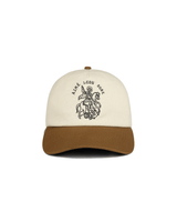 Boné Aimé Leon Dore Saint George Logo Hat Bege/Marrom
