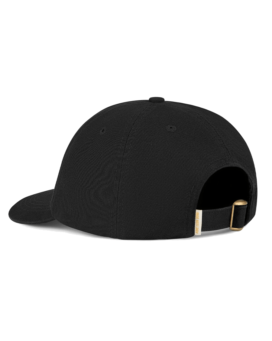 Vista traseira Boné Aimé Leon Dore Washed Script Jet Black Preto