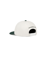 Vista traseira Boné Aimé Leon Dore x Porsche Colorblock Logo Pristine Off White