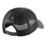 Vista lateral Boné Carhartt Canvas Mesh-Back Preto