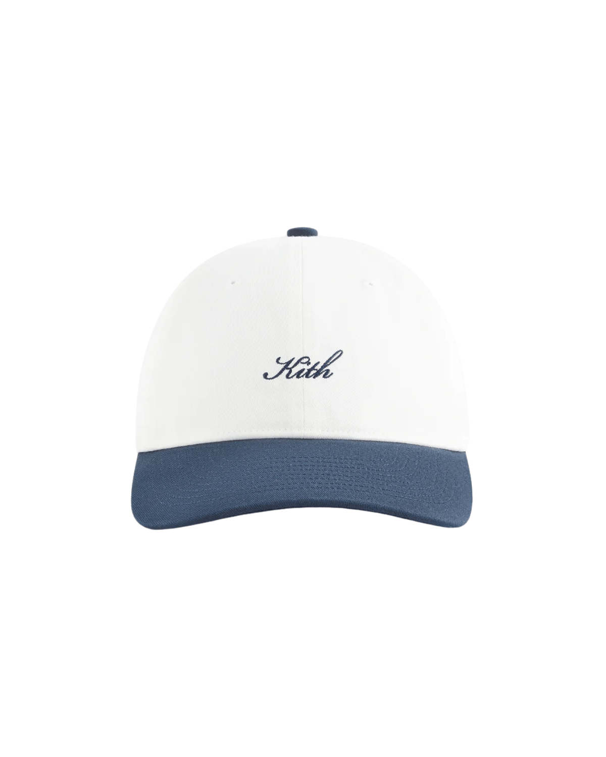 Boné Kith Script Logo Classic Cap Nocturnal Branco/Azul - KITH - 