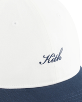 Vista traseira Boné Kith Script Logo Classic Cap Nocturnal Branco/Azul