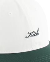 Vista traseira Boné Kith Script Logo Classic Cap Stadium Branco/Verde