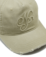 Vista superior Boné Nude Project New Varsity Bege