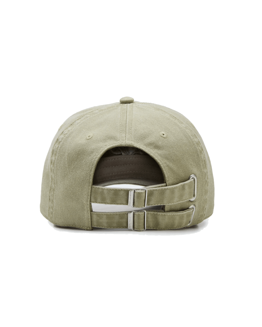 Vista lateral Boné Nude Project New Varsity Bege