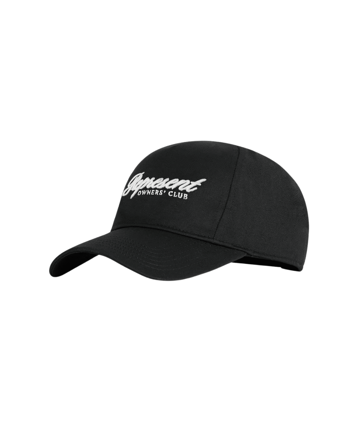 Boné Represent Clo Owners Club Script Cap Black Preto com logo Owners Club