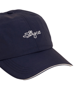 Vista lateral Boné Slyce Championship Navy Azul Marinho