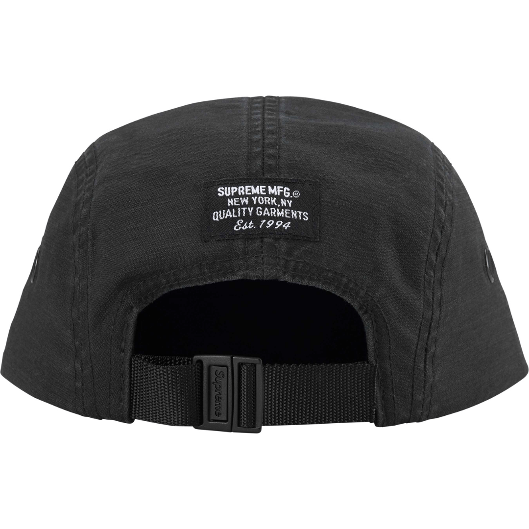 Boné Supreme Military Camp Cap (SS25) Preto | LK Sneakers