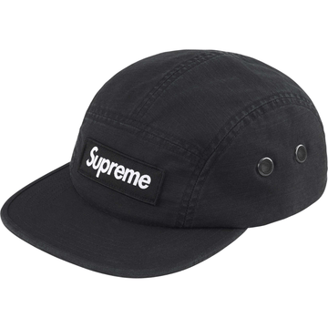 Boné Supreme Military Camp Cap (SS25) Preto - Supreme - SUPSS2501