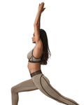 Calça Alo Yoga Airlift High - Waist 7/8 Line Up Legging Gravel Bege - Alo Yoga - w51154r13-1