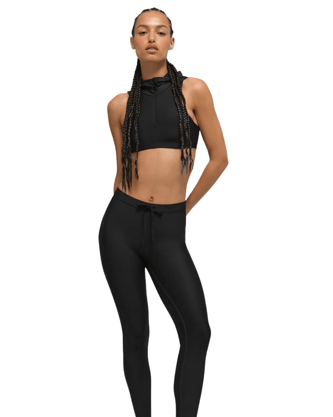 Calça Alo Yoga Legging Airlift High - Waist Light Speed Black Preto - Alo Yoga - w54240r - 1