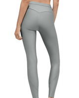 Vista superior Calça Alo Yoga Legging Airlift High-Waist Light Speed Lunar Grey Cinza