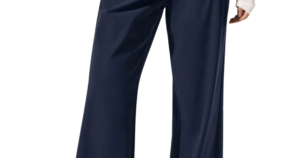 Alo Yoga Suit Up Trouser Regular Marinho | LK