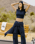 Calça Alo Yoga Suit Up Trouser (Regular) Azul Marinho - Alo Yoga - w51432r_00 - 1