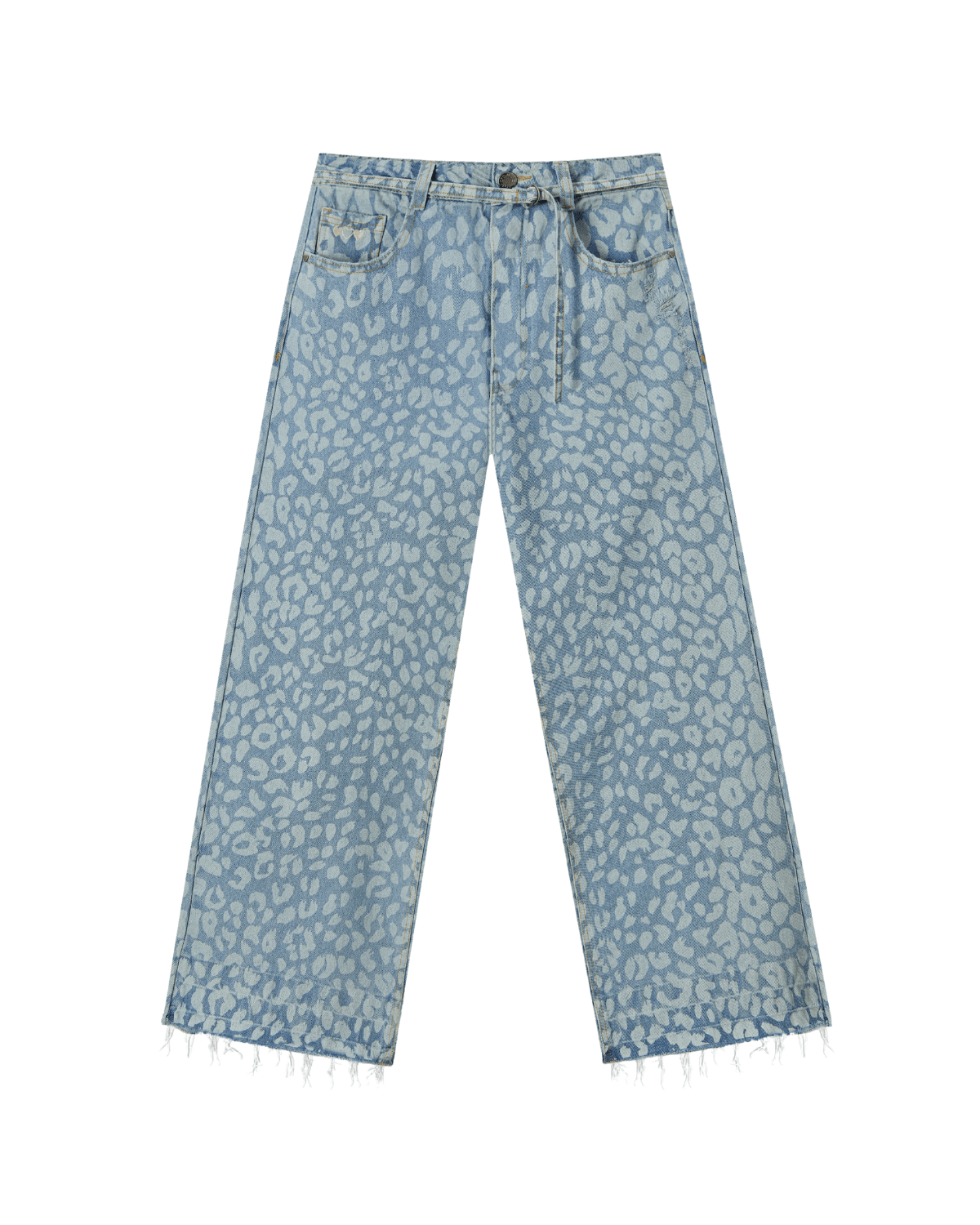 Calça Baggy Nude Project Old Jeans Animal Print - Nude Project - NP13 - 1