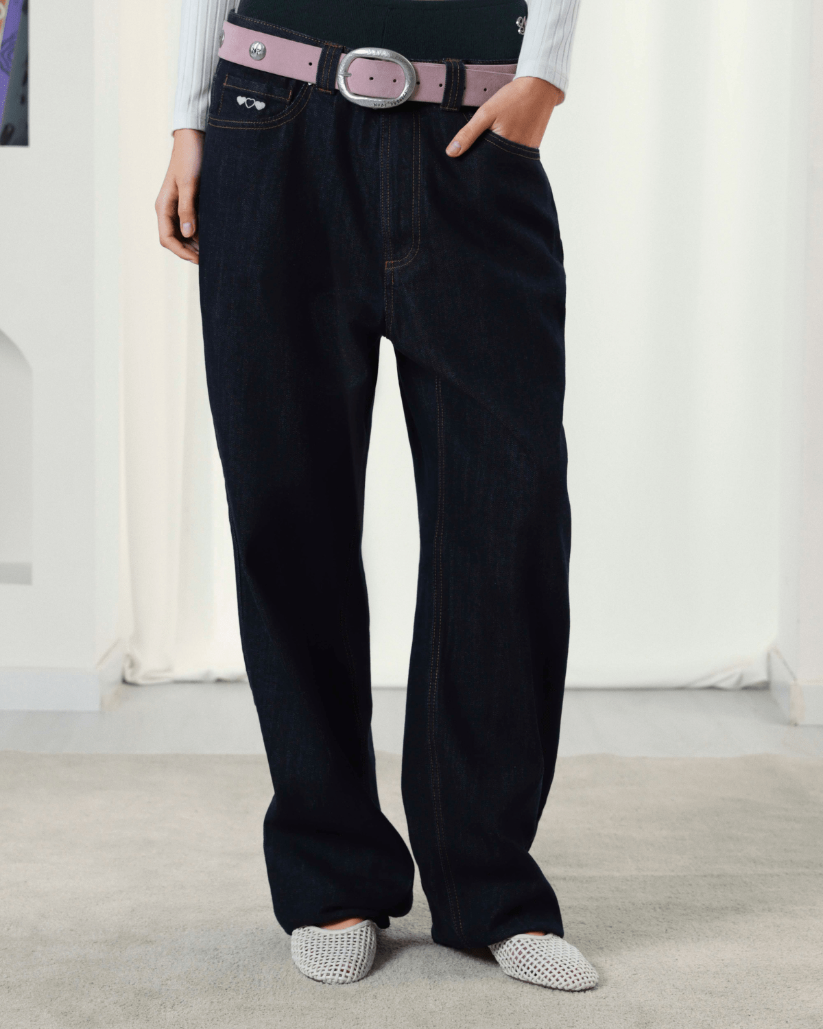 Calça Baggy Nude Project Old Jeans - Nude Project - NP12 - 16