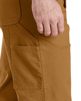 Vista do solado Calça Carhartt Men's Work - Relaxed Fit - Rugged Flex® - Canvas Marrom