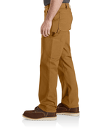 Vista superior Calça Carhartt Men's Work - Relaxed Fit - Rugged Flex® - Canvas Marrom
