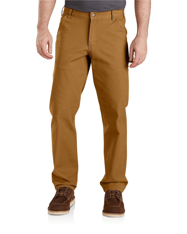 Calça Carhartt Men's Work - Relaxed Fit - Rugged Flex® - Canvas Marrom em marrom original na LK Sneakers