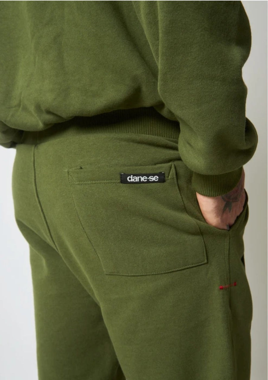 Vista lateral Calça Dane-se Touch Linha Verde