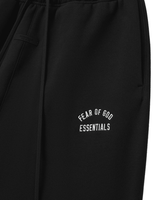Calça Essentials Varsity Flare Sweatpant Vintage Black Preto