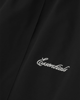 Vista traseira Calça Fear Of God Essentials Sporty Nylon Relaxed Trackpant Jet Black Preto