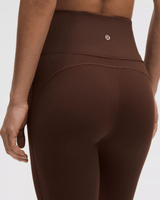Vista frontal Calça Lululemon Groove Nulu Super-High-Rise Flared Regular