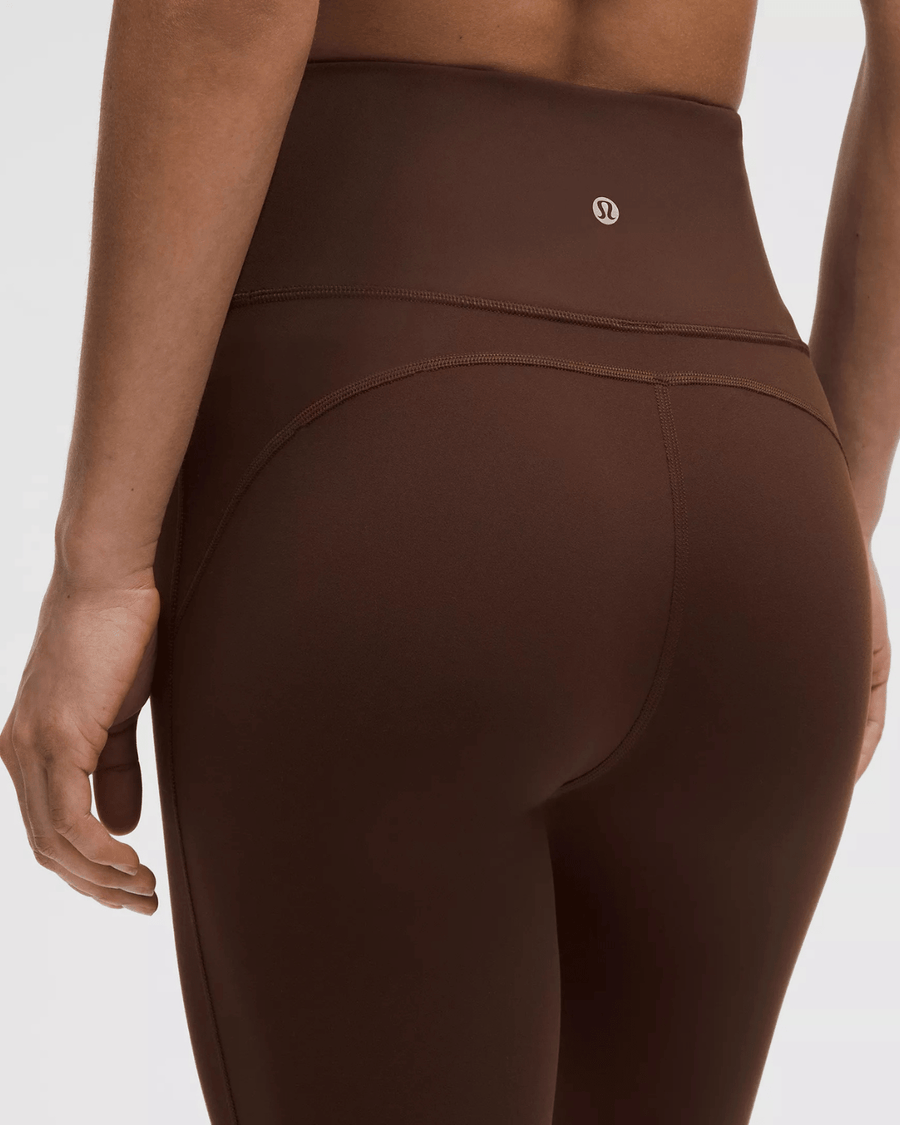 Vista frontal Calça Lululemon Groove Nulu Super-High-Rise Flared Regular