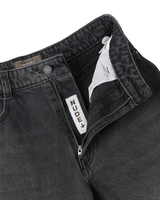 Vista traseira Calça Nude Project Jeans Old Baggy Black Preto
