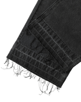 Vista superior Calça Nude Project Jeans Old Baggy Black Preto