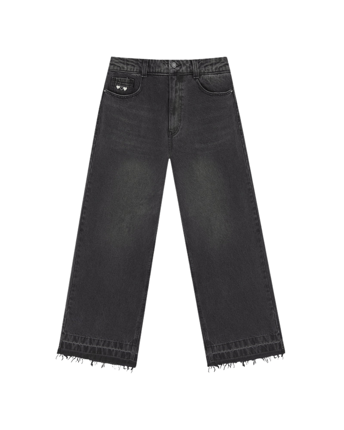 Calça Nude Project Jeans Old Baggy Black/Purple Preto/Roxo