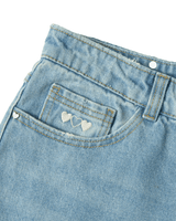 Vista traseira Calça Nude Project Jeans Old Baggy Blue Azul