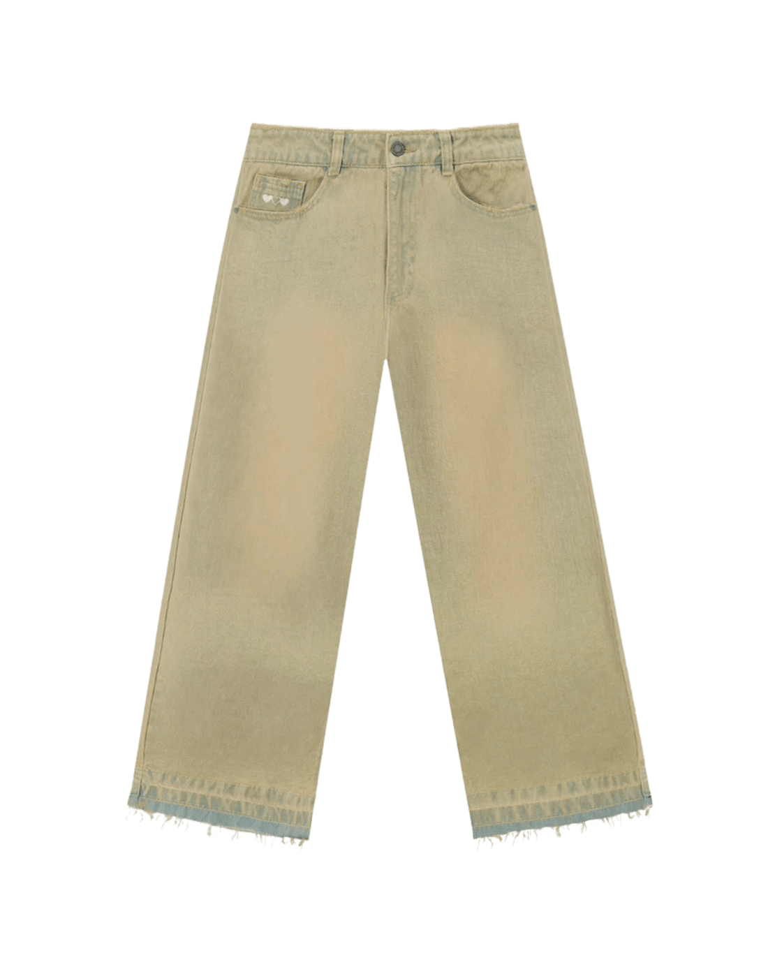 Calça Nude Project Jeans Old Baggy Sand Wash Bege - Nude Project - NDP026 - 1
