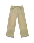 Calça Nude Project Jeans Old Baggy Sand Wash Bege - Nude Project - NDP026 - 1