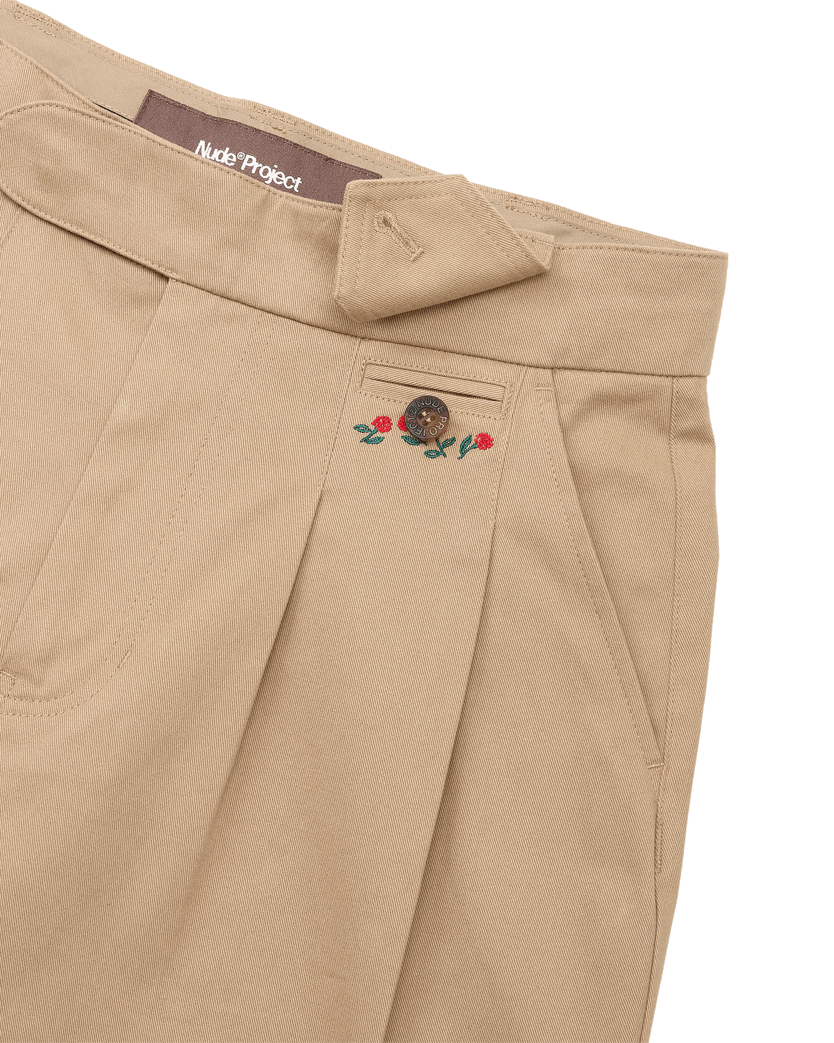 Calça Nude Project Vinyl Chino Bege - Nude Project - 