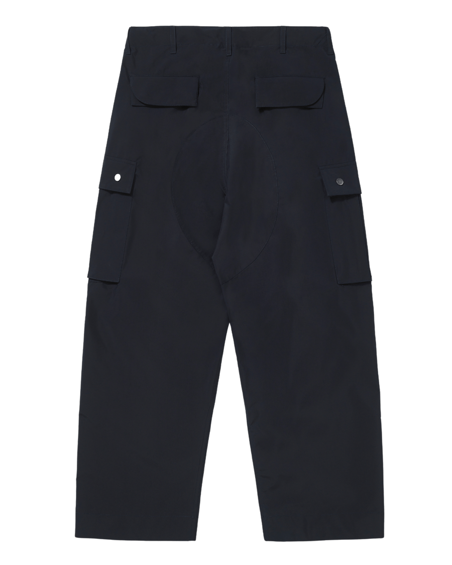 Vista lateral Calça Pace Milli Cargo Azul Marinho