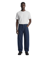 Calça Saint Studio Jeans Baggy Risca de Giz Azul