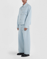 Vista superior Calça Saint Studio Jeans Claro Baggy Azul