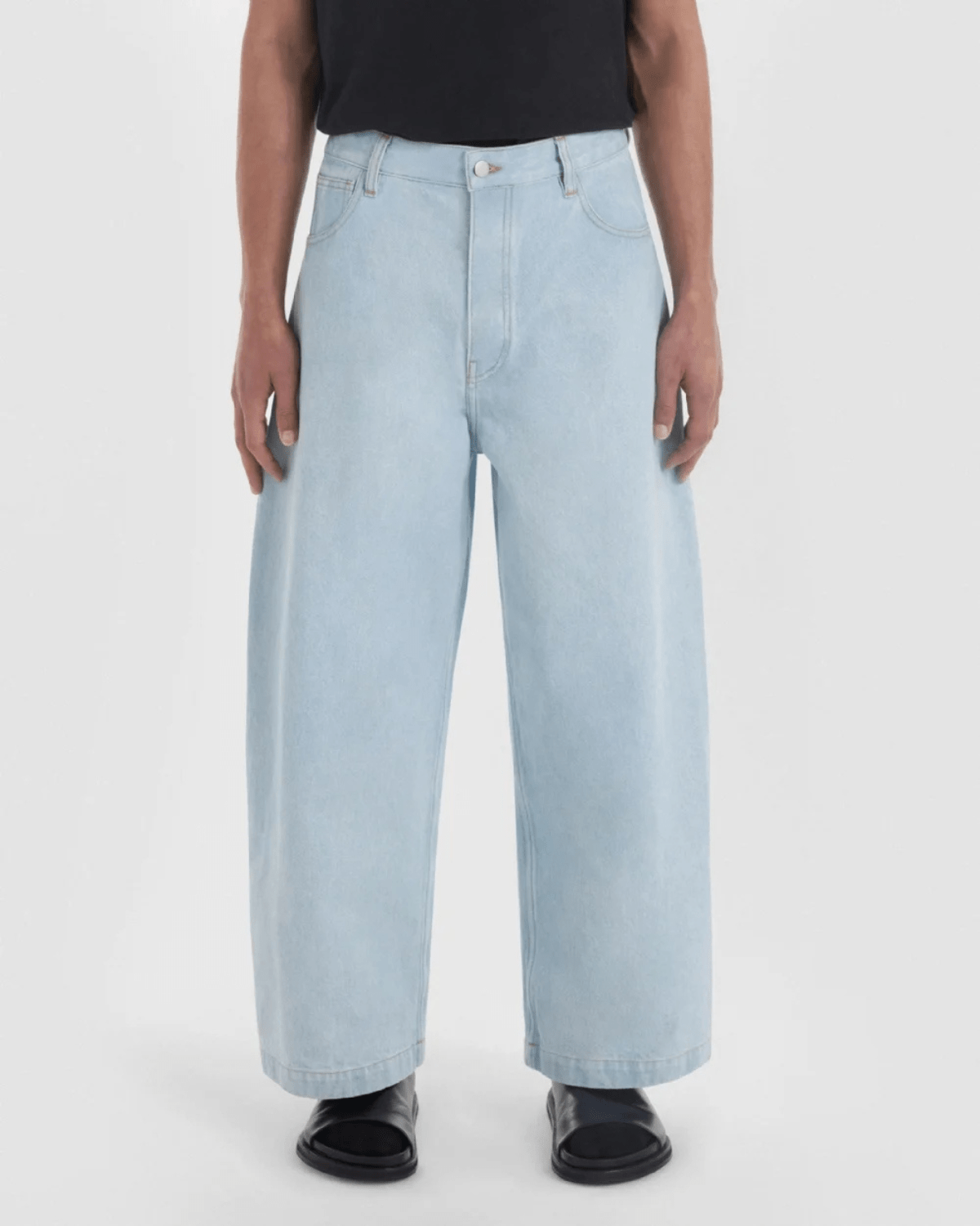 Calça Saint Studio Jeans Claro Baggy Azul - Saint Studio - ST46 - 1