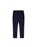 Vista lateral Calça Slyce Classics Piquet Azul