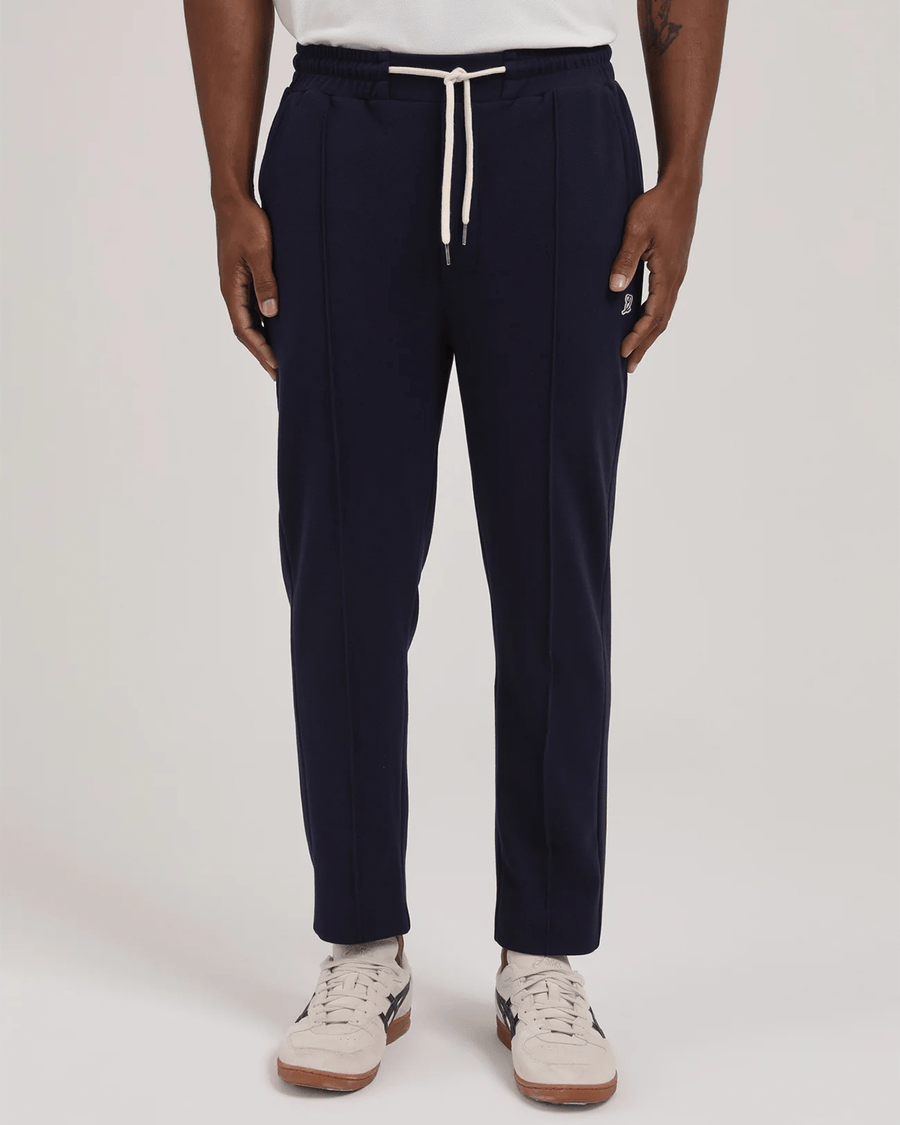 Vista traseira Calça Slyce Classics Piquet Azul
