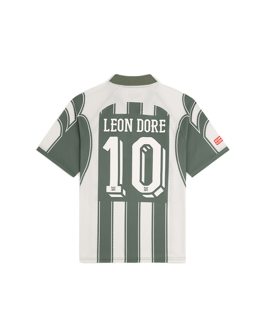 Camisa Aimé Leon Dore Soccer Jersey Pristine Bege