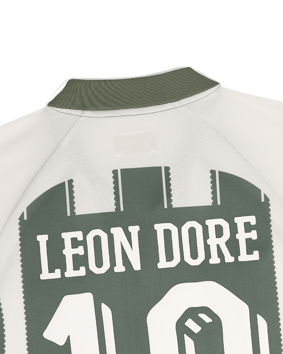 Camisa Aimé Leon Dore Soccer Jersey Pristine Bege