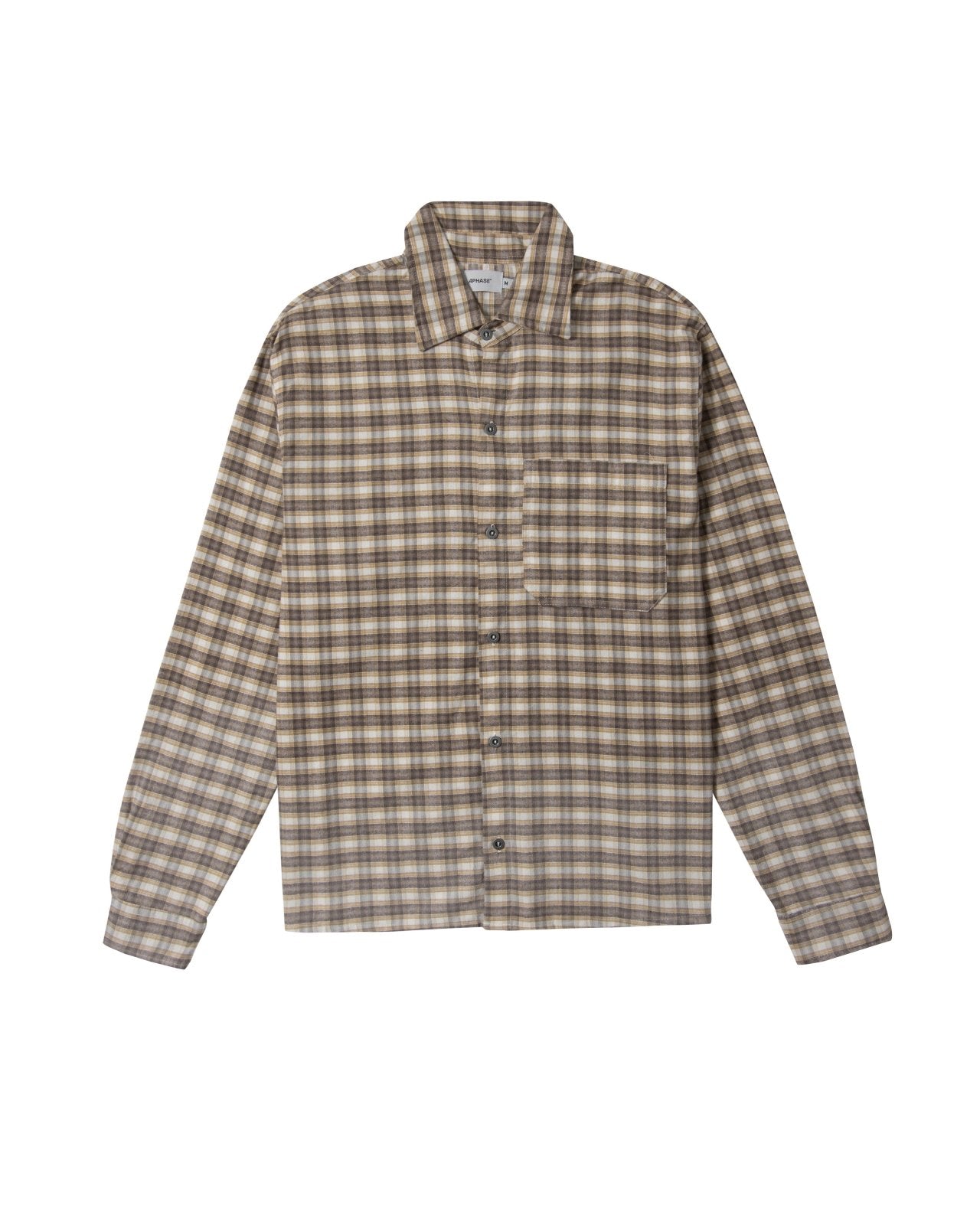 Camisa Aphase Check - Light Yellow Bege - Aphase - 20054 - 1
