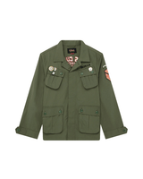Camisa Deus Ex Machina Overshirt Relaxed Fit Power Verde camisa em verde original na LK Sneakers