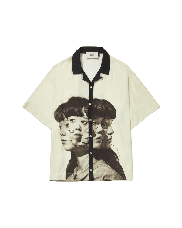 Camisa Pace EOT Cuban Collar Off White em white original na LK Sneakers